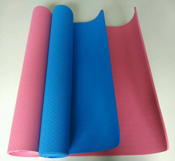 Best Colorful Eco Friendly Large Non Slip Clean Tpe Yoga Mat 4-10mm 